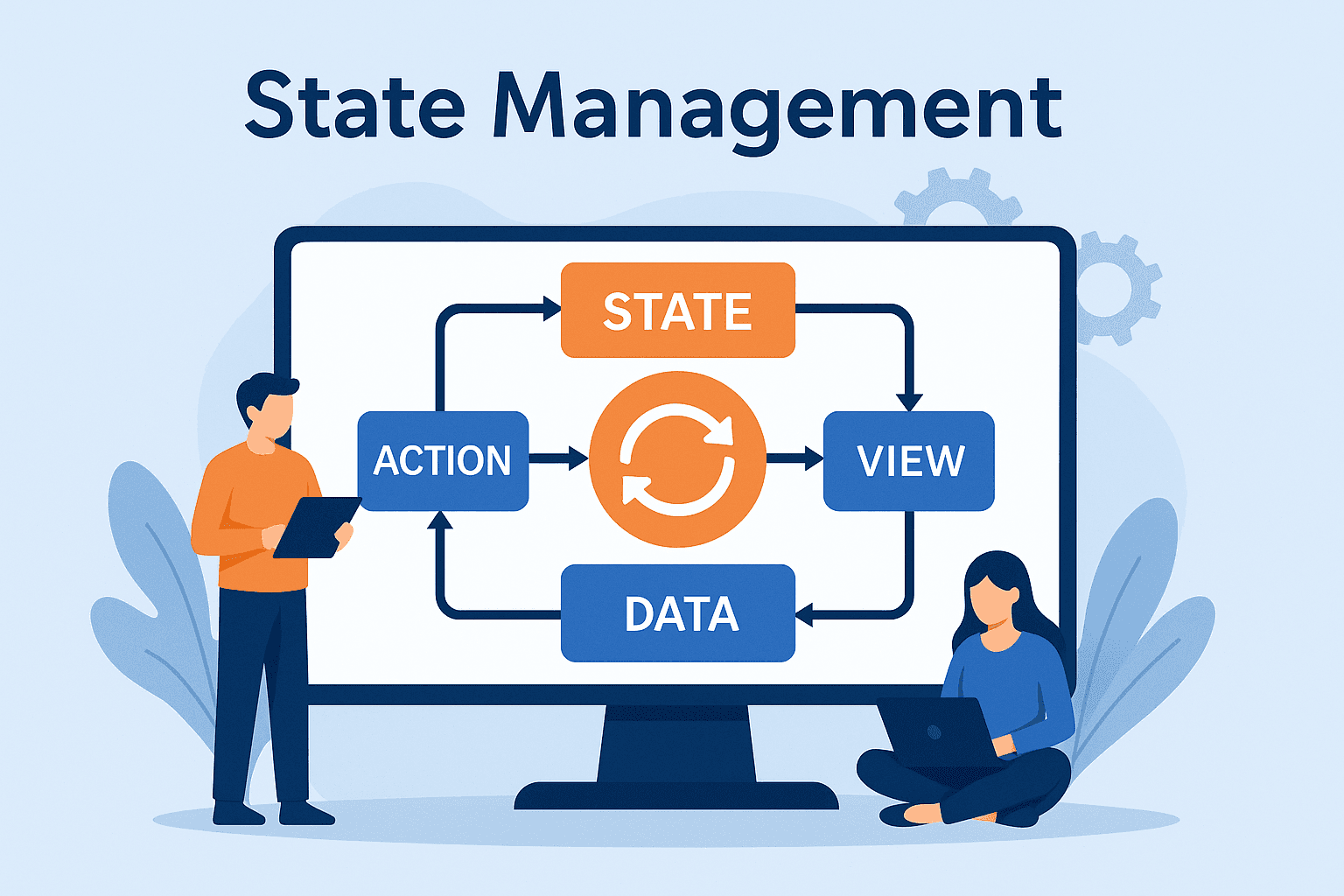 How to do state management  on the server side of Next.js 