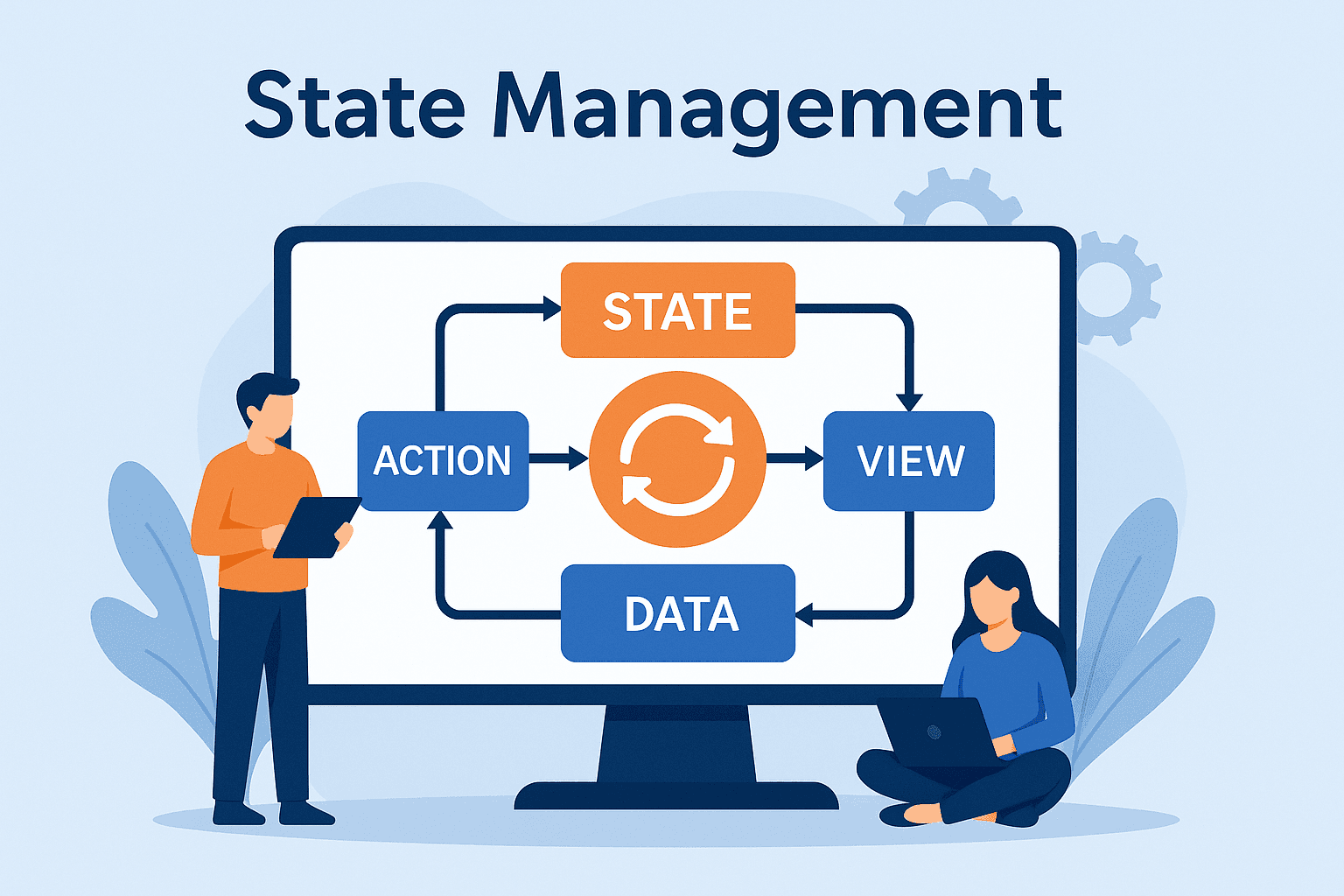 How to do state management  on the server side of Next.js 
